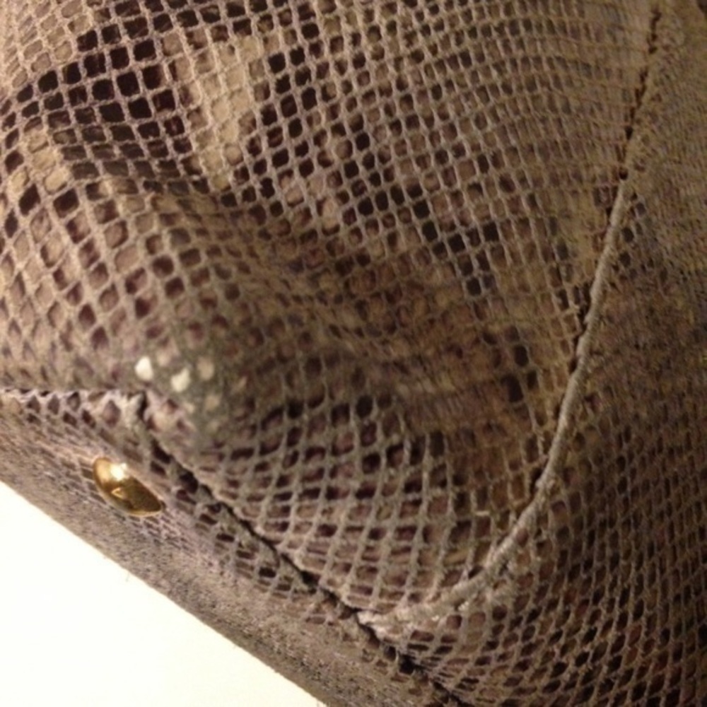 👛 MICHAEL KORS 👛 python snakeskin embossed tote - image 10